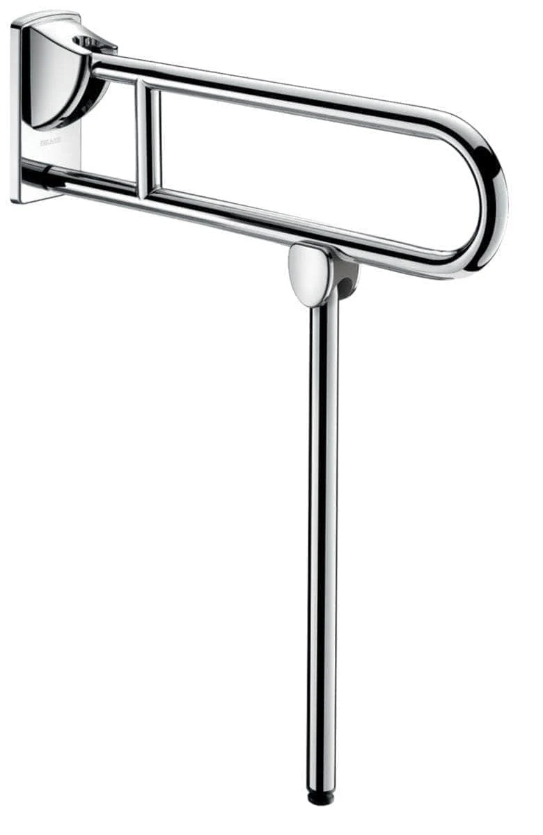 Barre relevable avec béquille D 32 L 650 inox poli brillant réf. 510162P DELABIE - Image 6